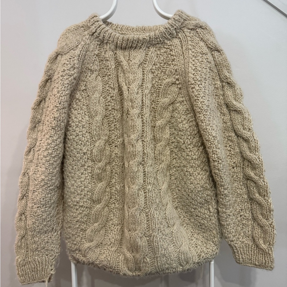 Nepal Wool Hand Knit Sweater